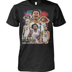 Victor Wembanyama Silver Medalist T Shirt